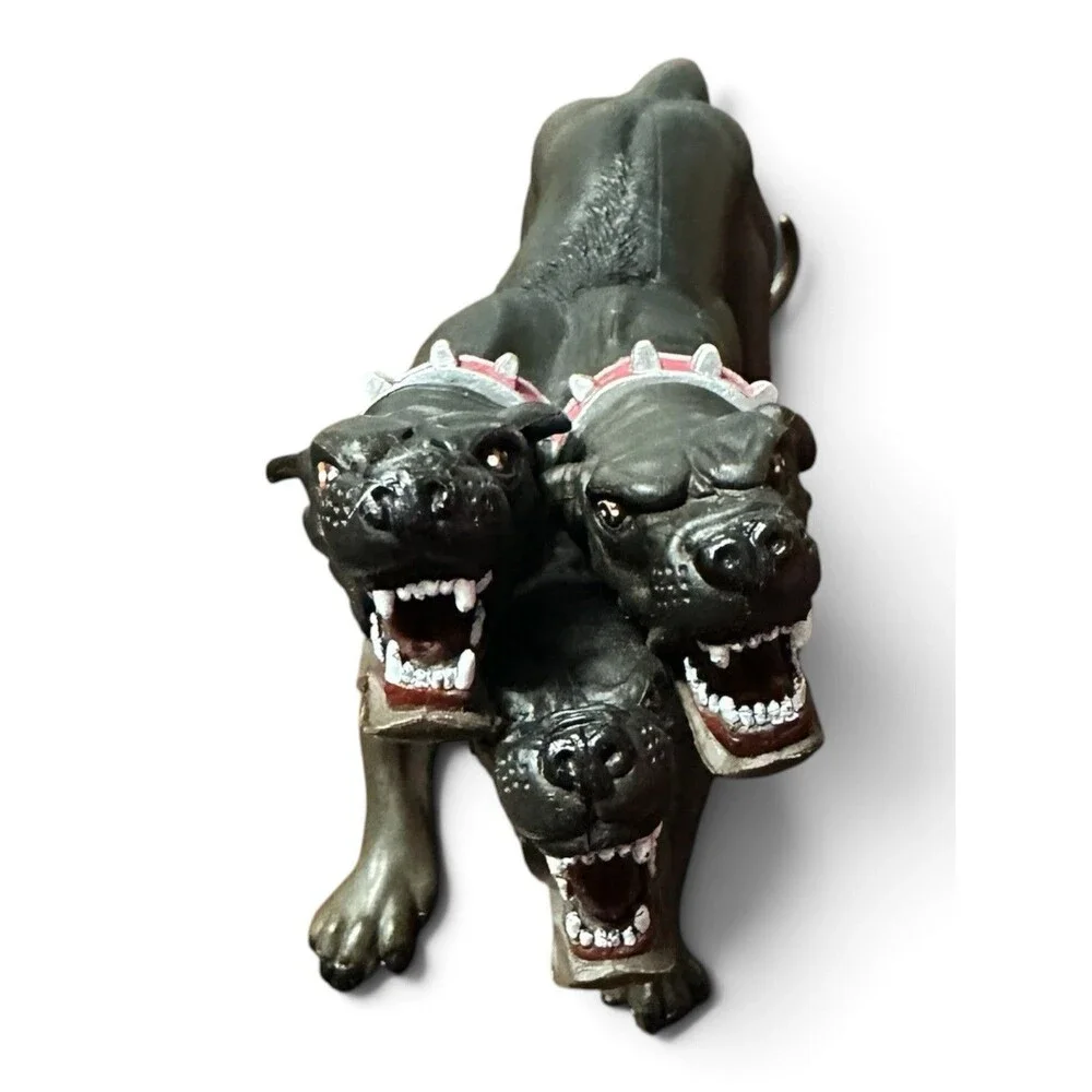 Papo 2010 Cerberus 3 Headed Dog Fantasy Creature Figure